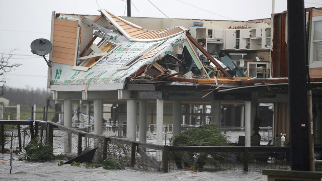 Hurricane Harvey Rockport, TX Structual Damage